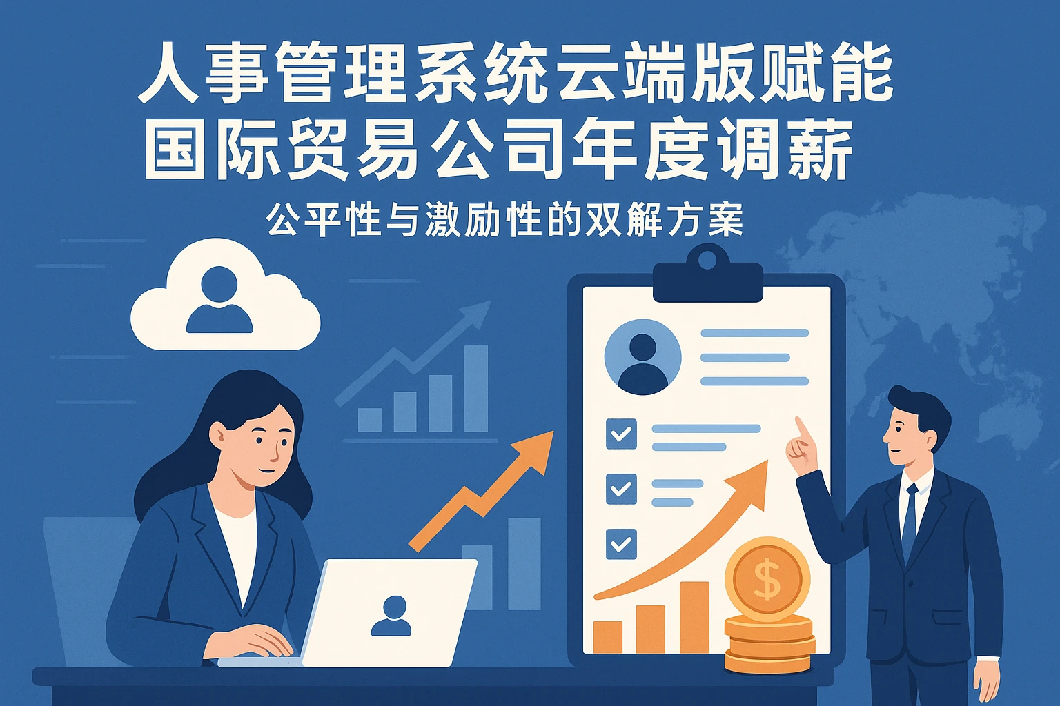 人事管理系统云端版赋能国际贸易公司年度调薪：公平性与激励性的双解方案