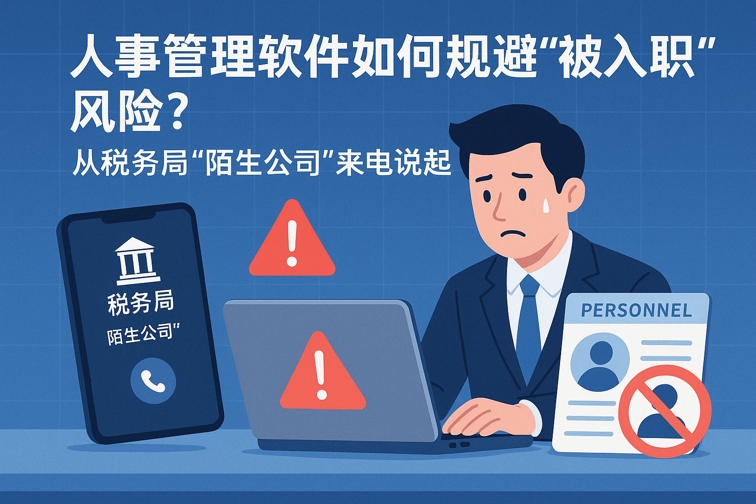 人事管理软件如何规避“被入职”风险？从税务局“陌生公司”来电说起