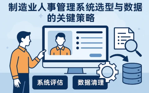 制造业人事管理系统选型与数据迁移的关键策略