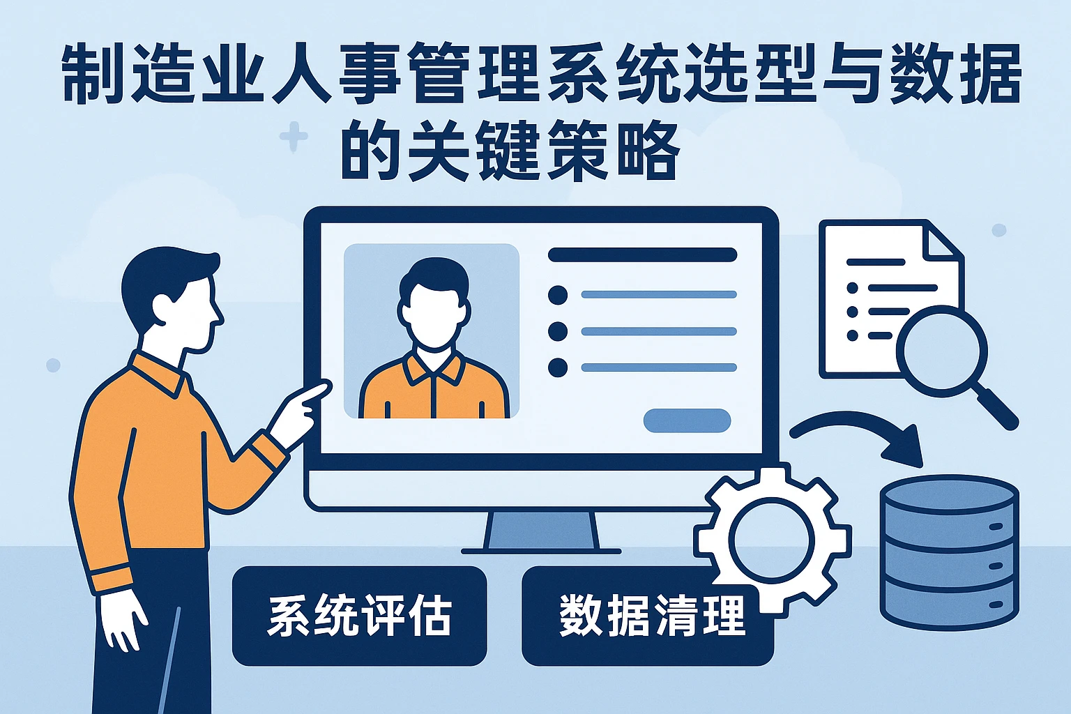 制造业人事管理系统选型与数据迁移的关键策略
