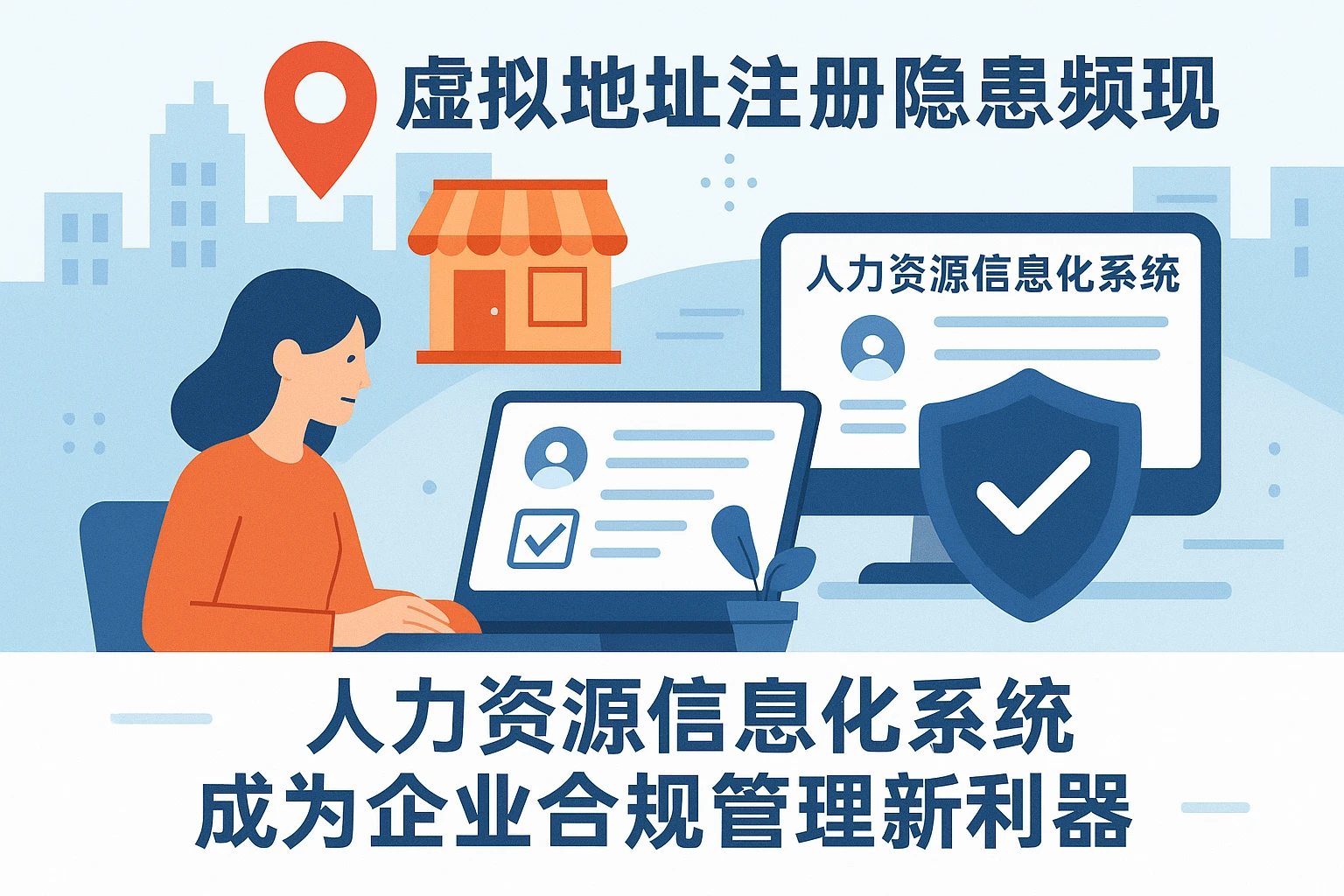 虚拟地址注册隐患频现，人力资源信息化系统成为企业合规管理新利器