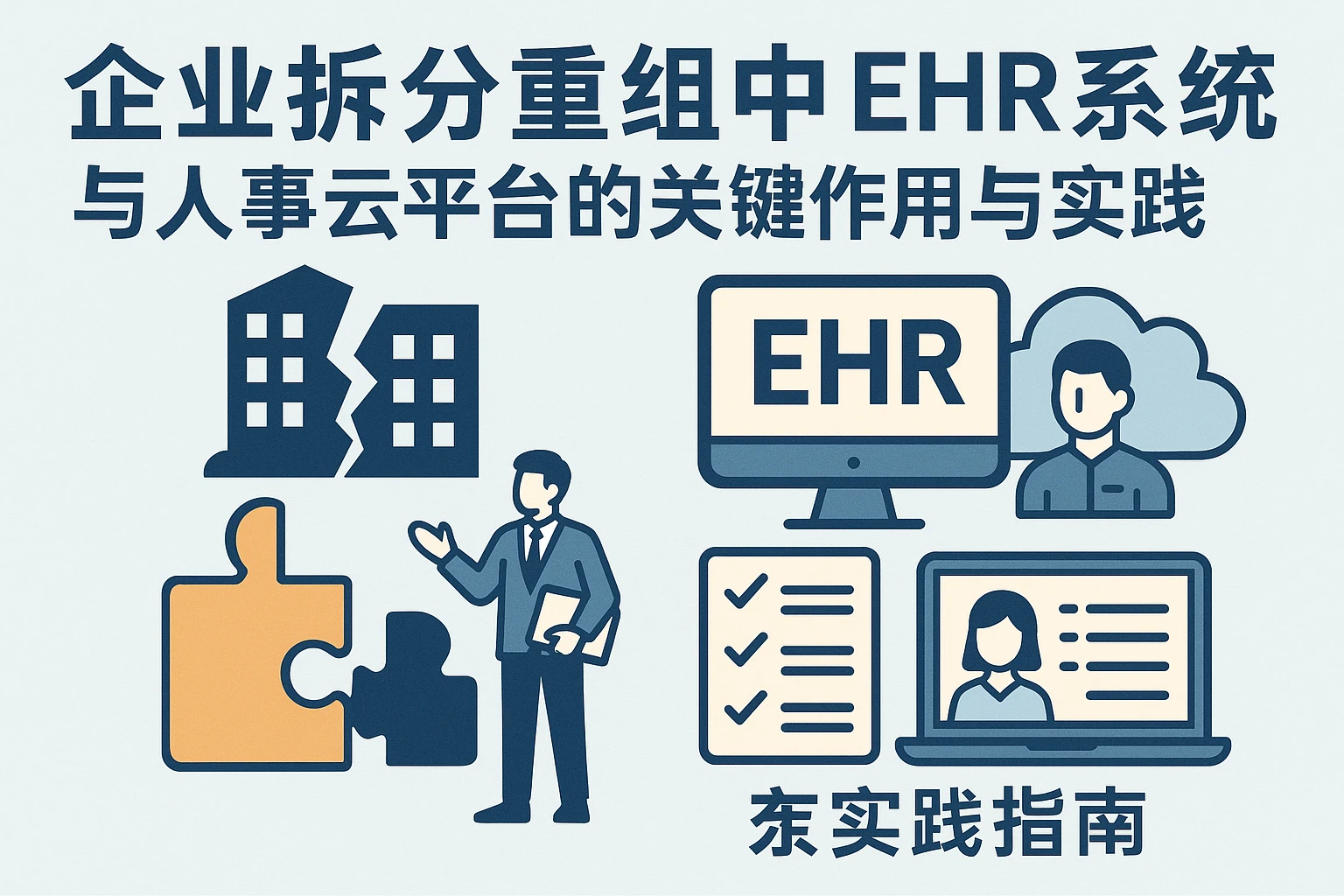 企业拆分重组中EHR系统与人事云平台的关键作用与实践指南