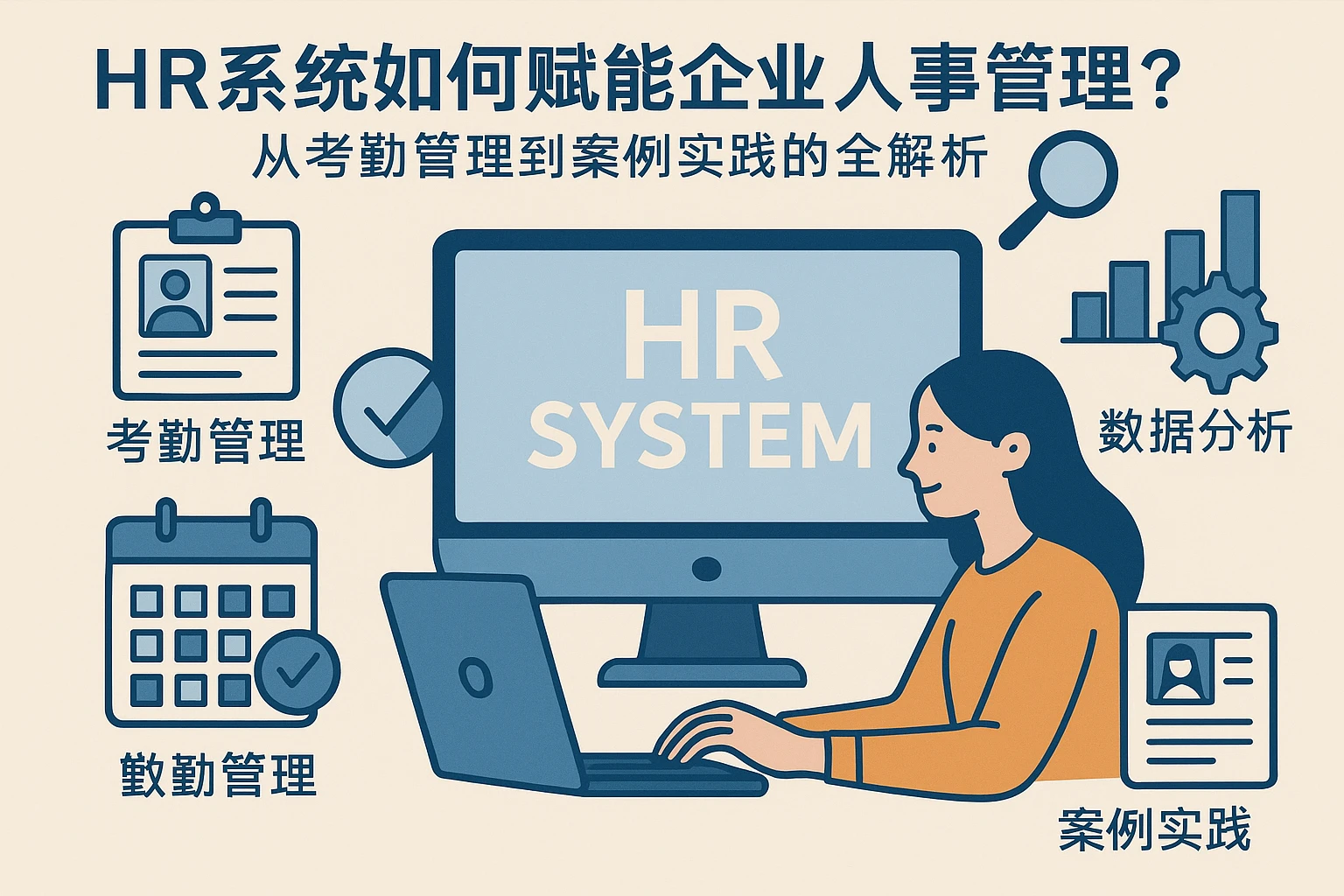 HR系统如何赋能企业人事管理?从考勤管理到案例实践的全解析