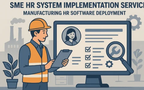 中小企业人事系统实施服务：制造业人事管理软件的落地应用