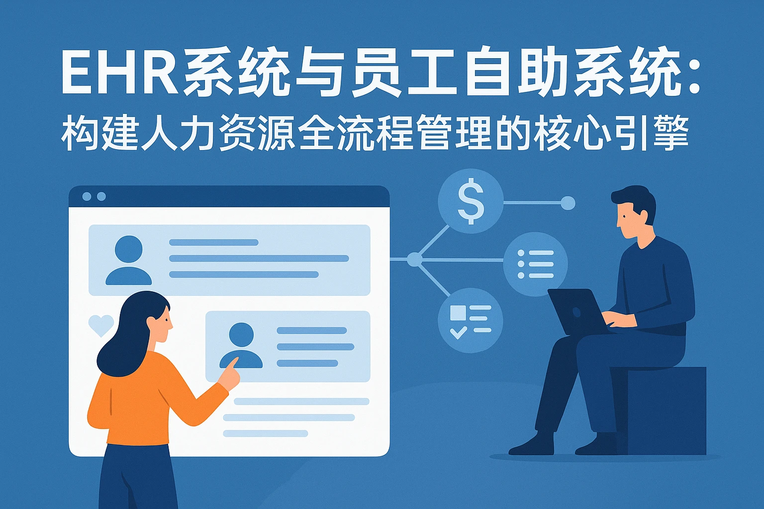 EHR系统与员工自助系统：构建人力资源全流程管理的核心引擎