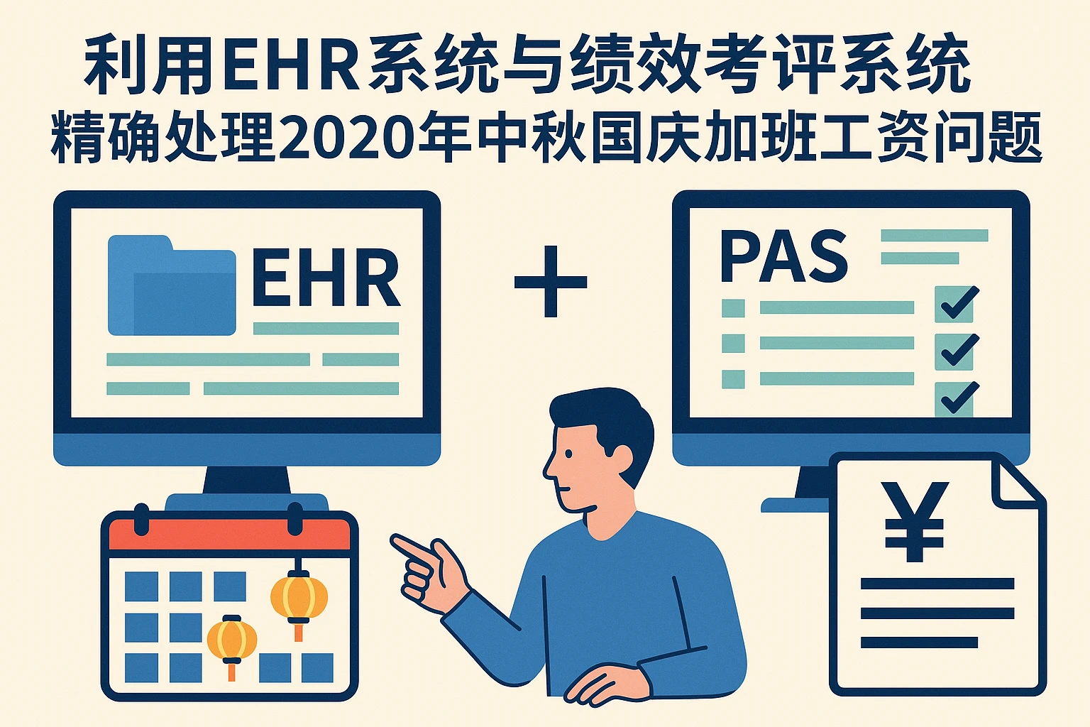 利用EHR系统与绩效考评系统精确处理2020年中秋国庆加班工资问题
