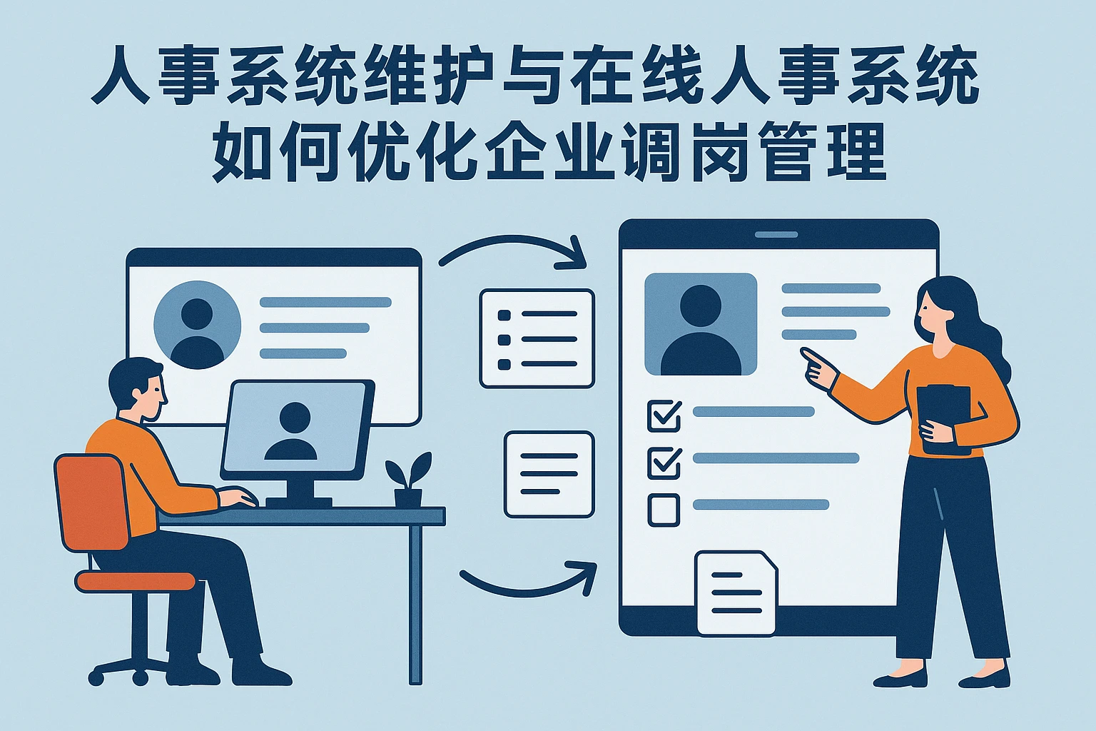 人事系统维护与在线人事系统如何优化企业调岗管理