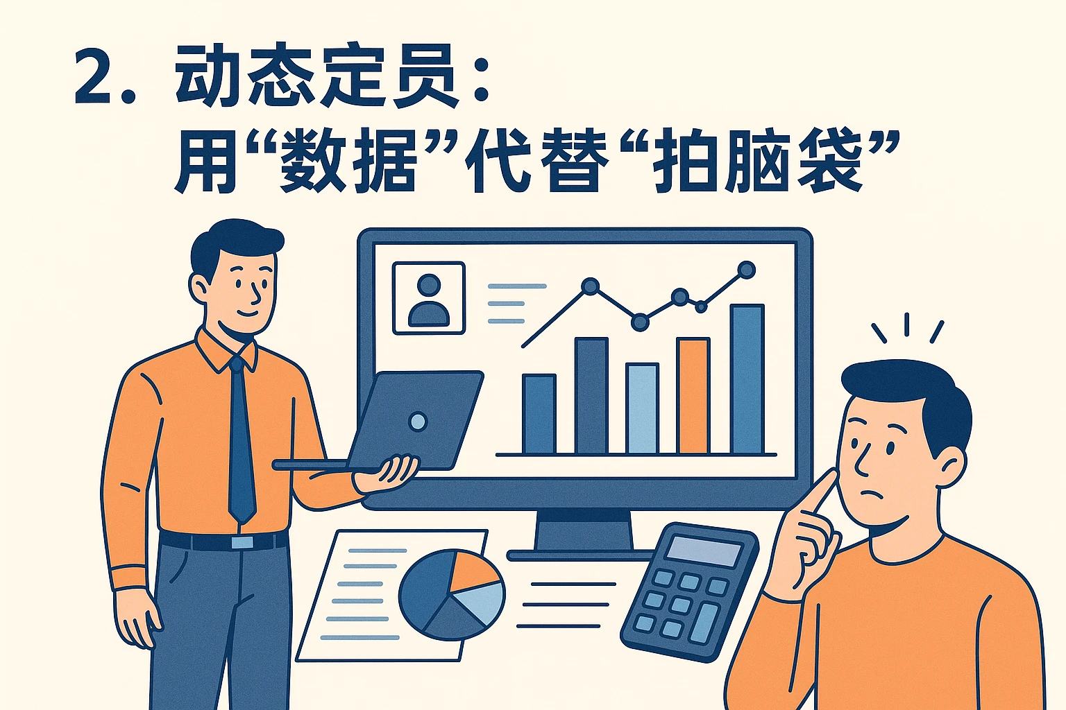 2. 动态定员：用“数据”代替“拍脑袋”