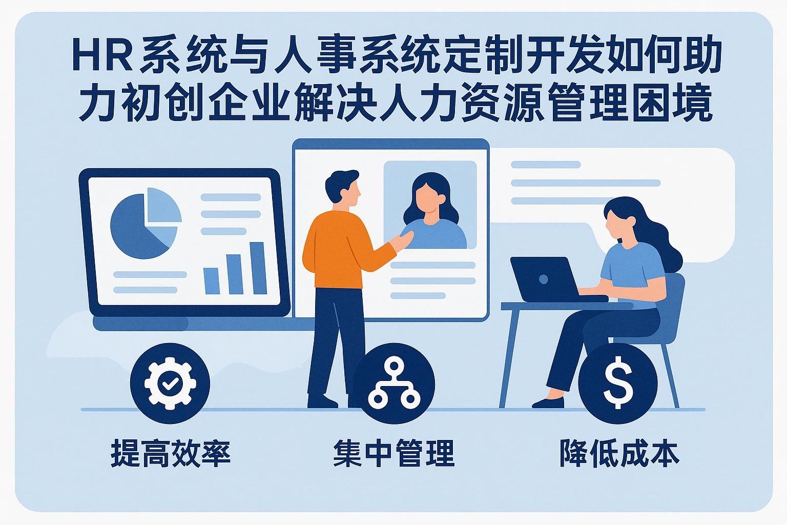 HR系统与人事系统定制开发如何助力初创企业解决人力资源管理困境