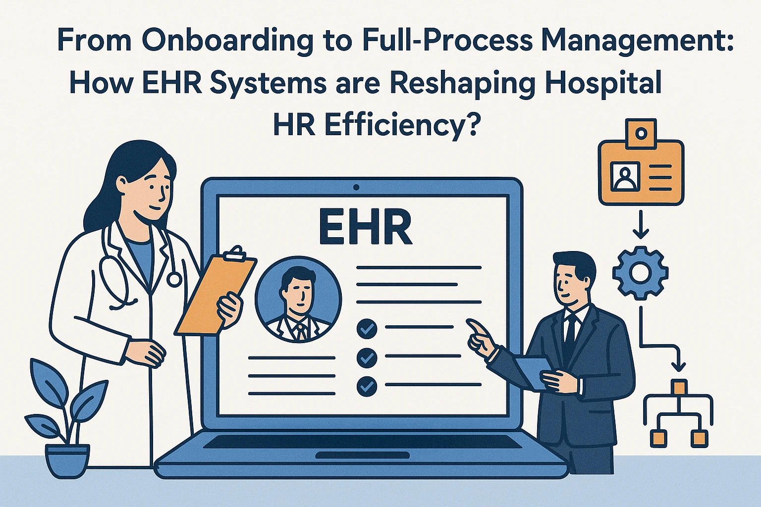 从新员工培训到全流程管理：EHR系统如何重塑医院人事效率？