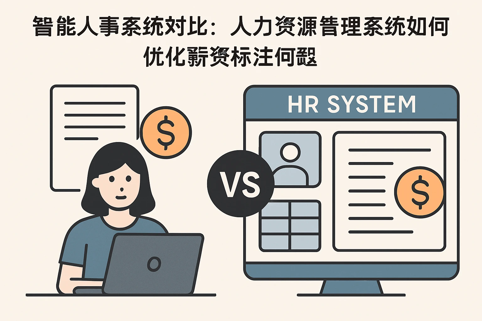 智能人事系统对比：人力资源管理系统如何优化薪资标注问题