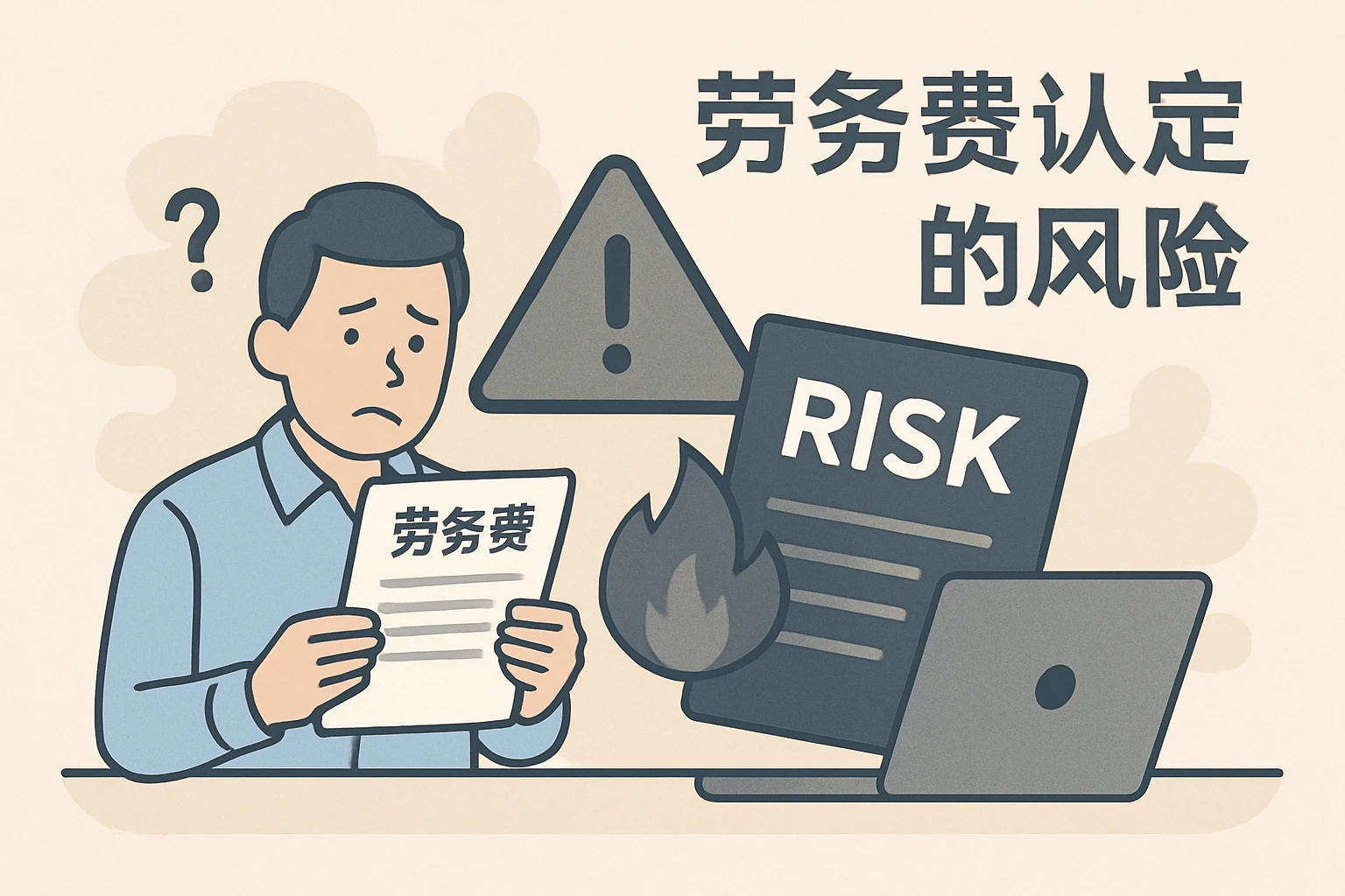劳务费认定的风险