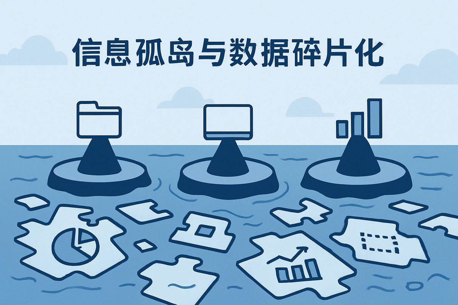 2. 信息孤岛与数据碎片化