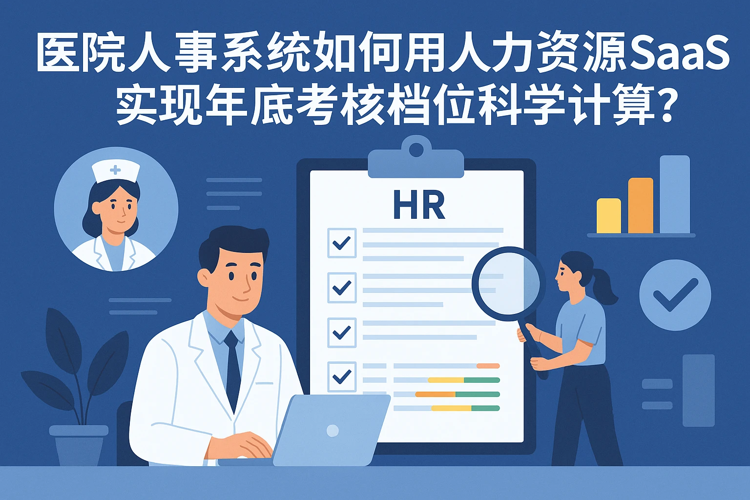 医院人事系统如何用人力资源SaaS实现年底考核档位科学计算？