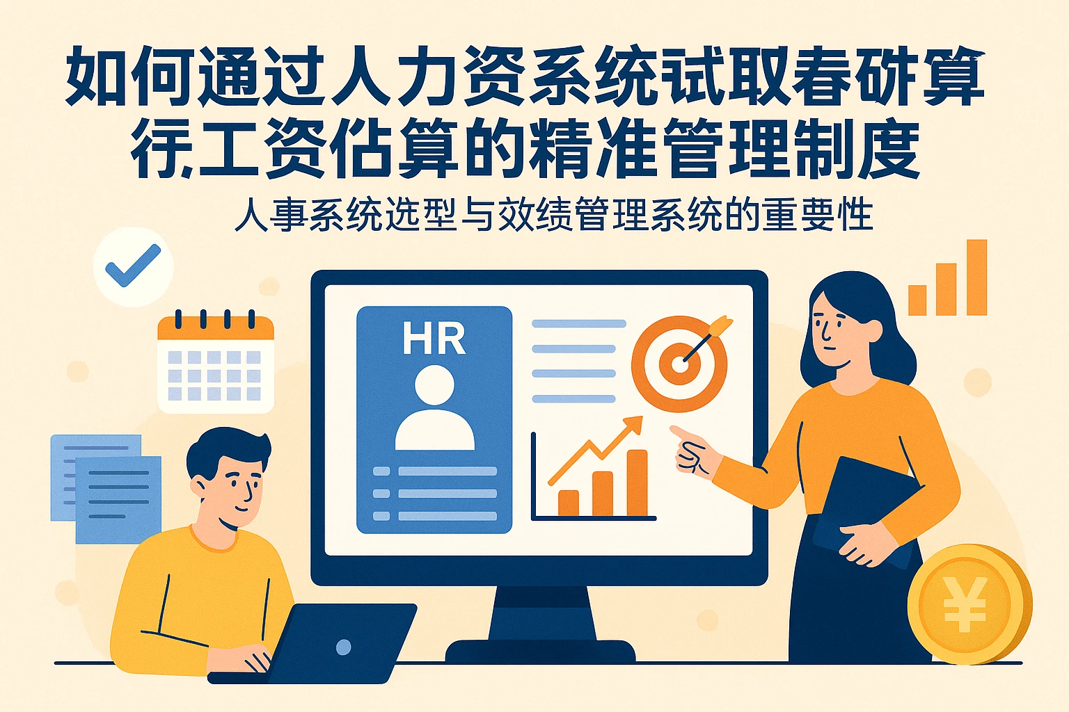 如何通过人力资源系统实现春节工资计算的精准管理:人事系统选型与绩效管理系统的重要性