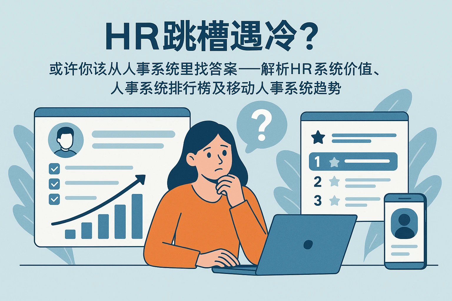 HR跳槽遇冷？或许你该从人事系统里找答案——解析HR系统价值、人事系统排行榜及移动人事系统趋势