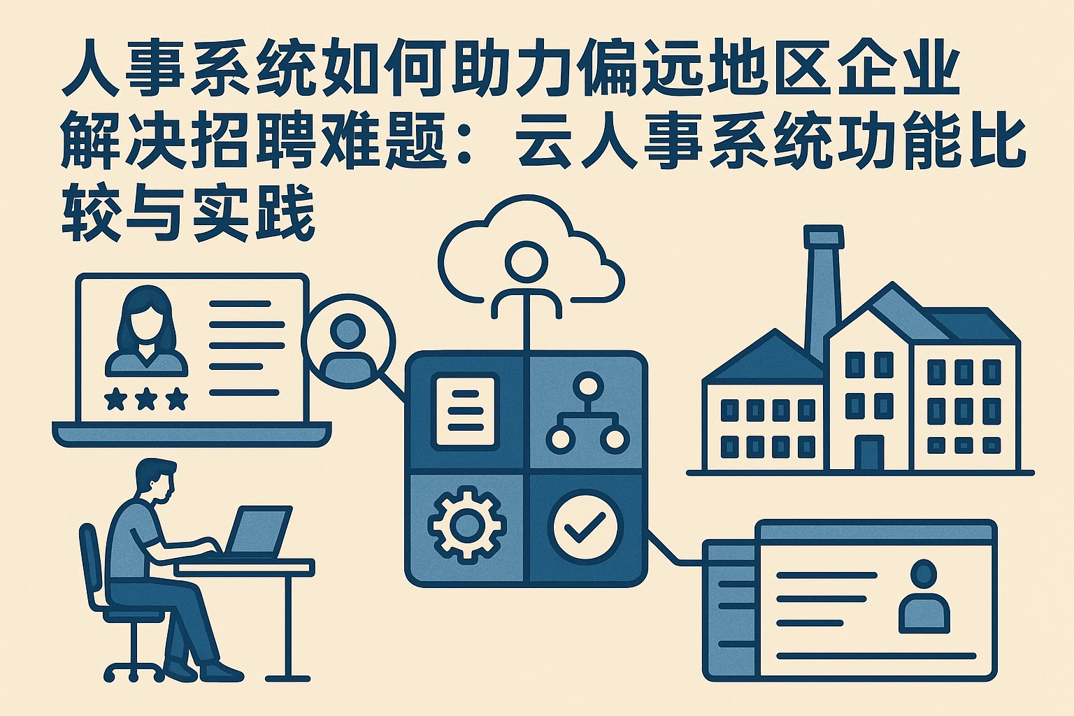 人事系统如何助力偏远地区企业解决招聘难题:云人事系统功能比较与实践