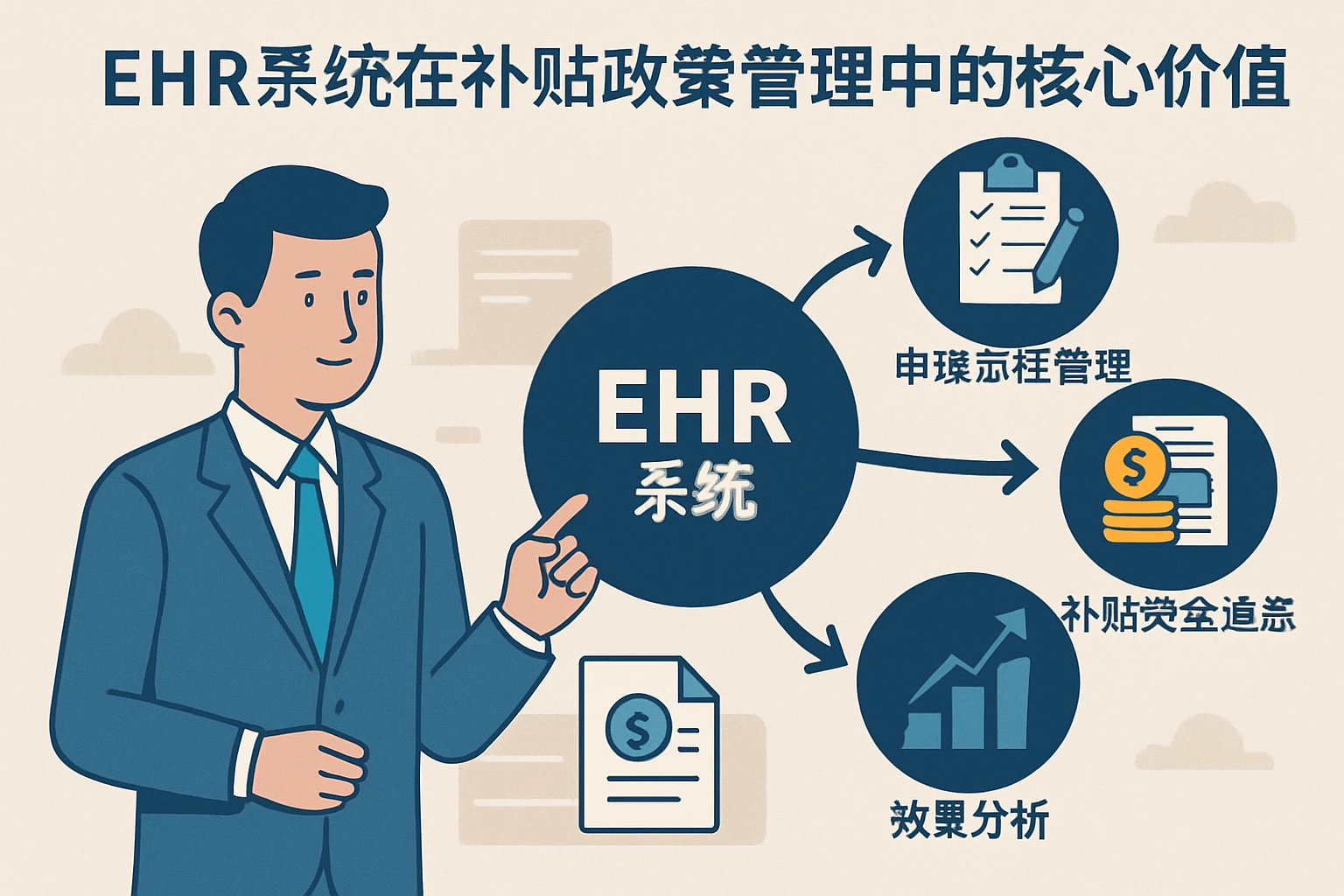 ehr系统在补贴政策管理中的核心价值