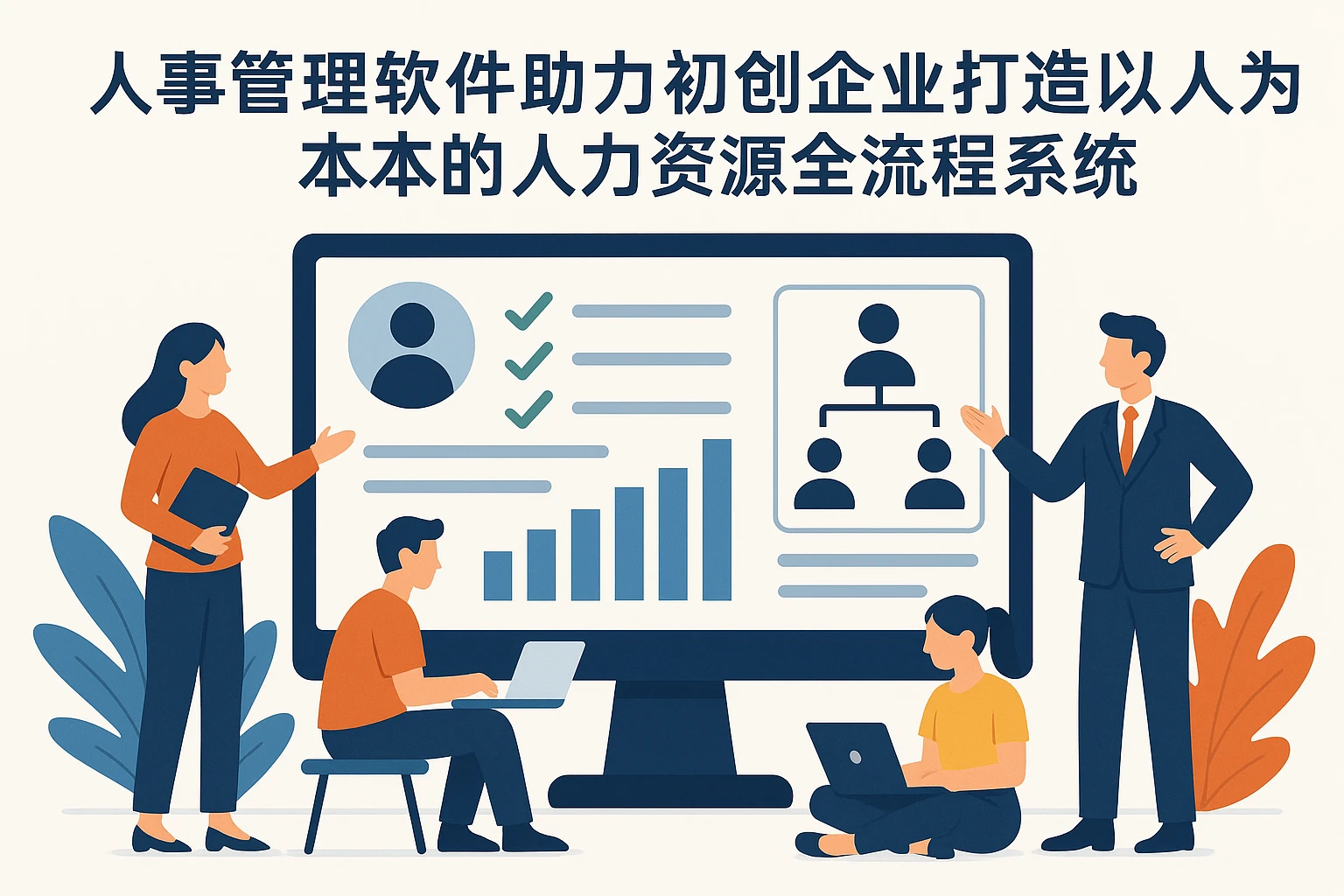 人事管理软件助力初创企业打造以人为本的人力资源全流程系统