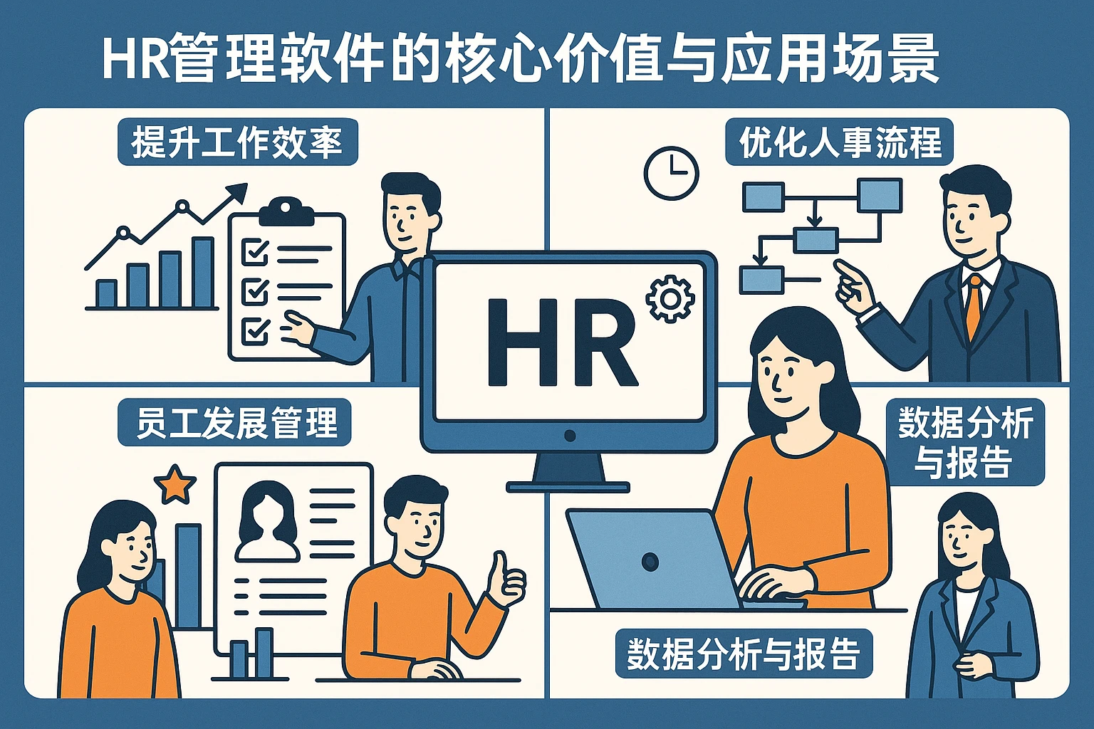 HR管理软件的核心价值与应用场景