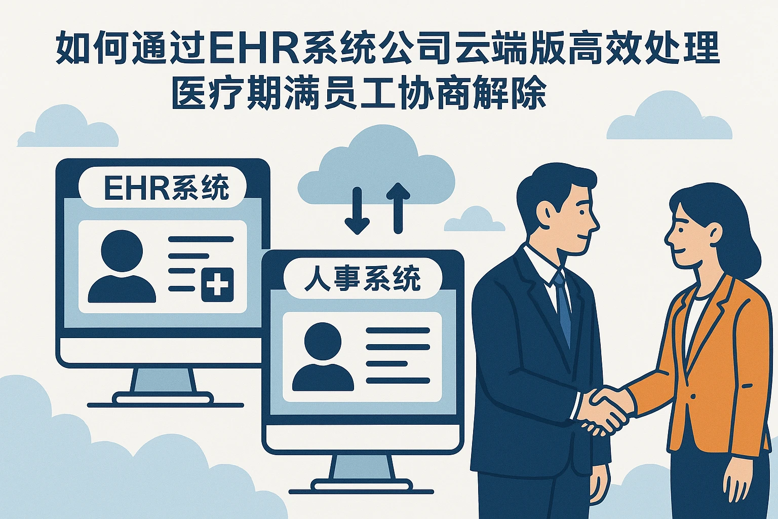 如何通过EHR系统和人事系统公司云端版高效处理医疗期满员工协商解除