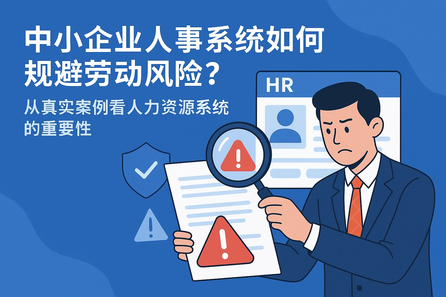 中小企业人事系统如何规避劳动风险?从真实案例看人力资源系统的重要性