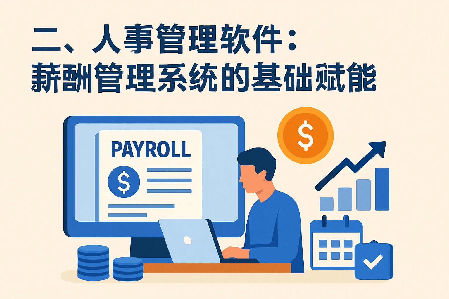 二、人事管理软件：薪酬管理系统的基础赋能