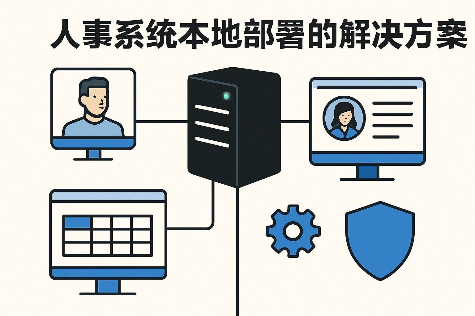 人事系统本地部署的解决方案