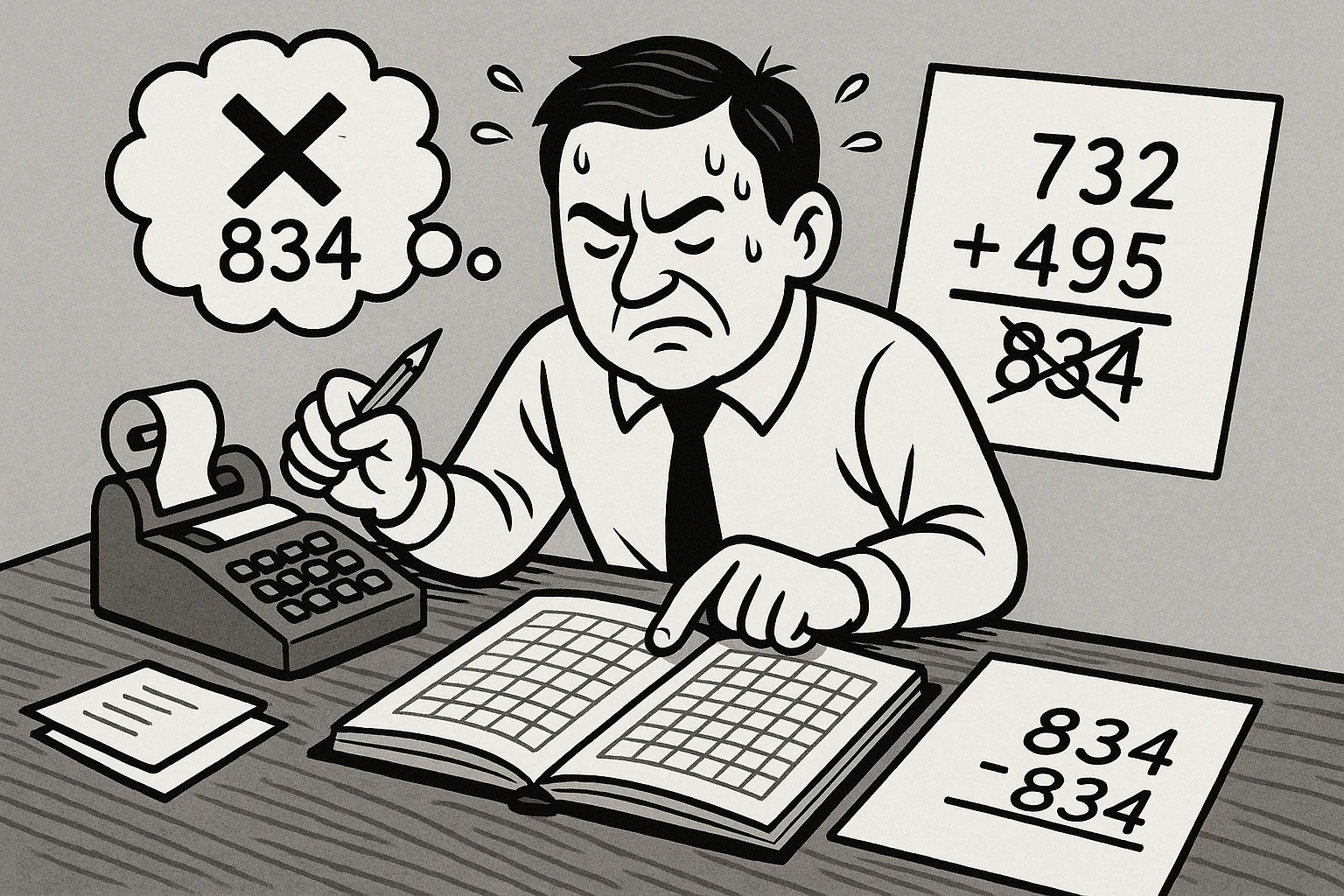 2. 计算过程的“易错性”:人工操作的“不可抗误差”