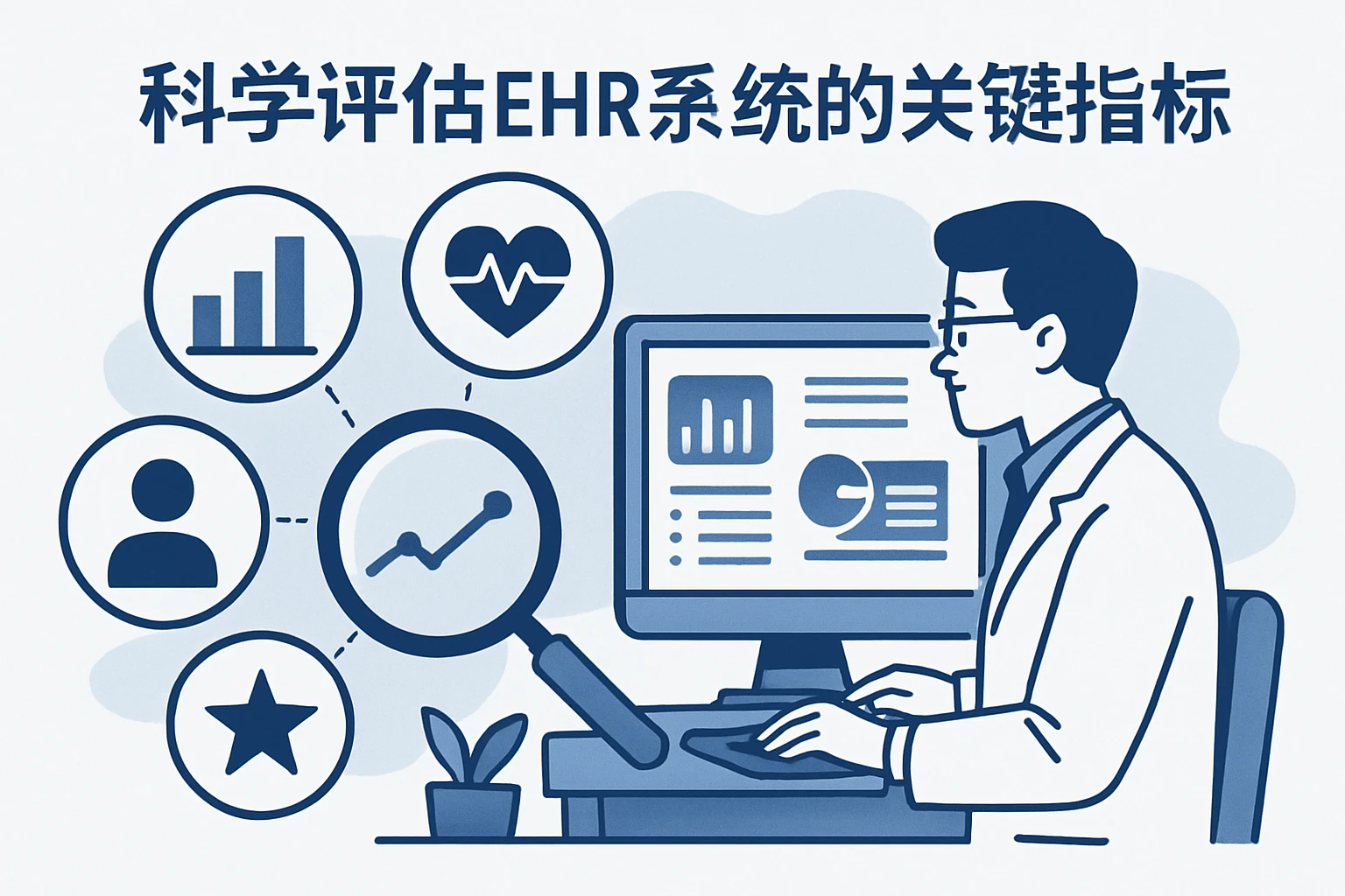 科学评估ehr系统的关键指标