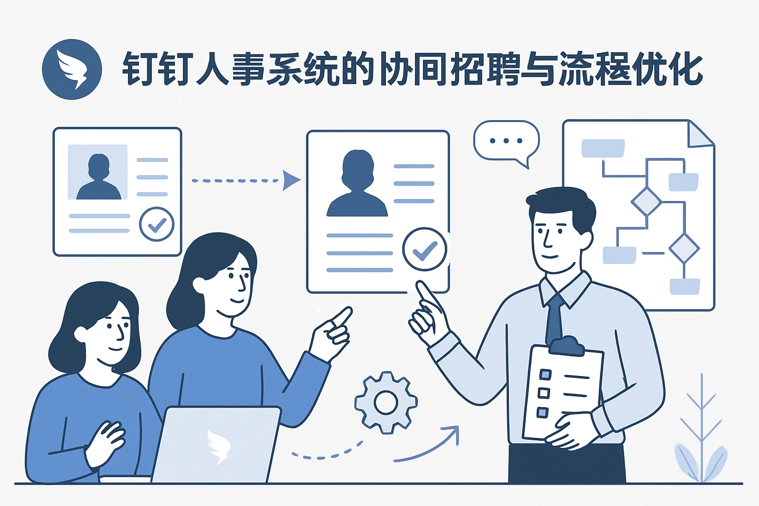 钉钉人事系统的协同招聘与流程优化