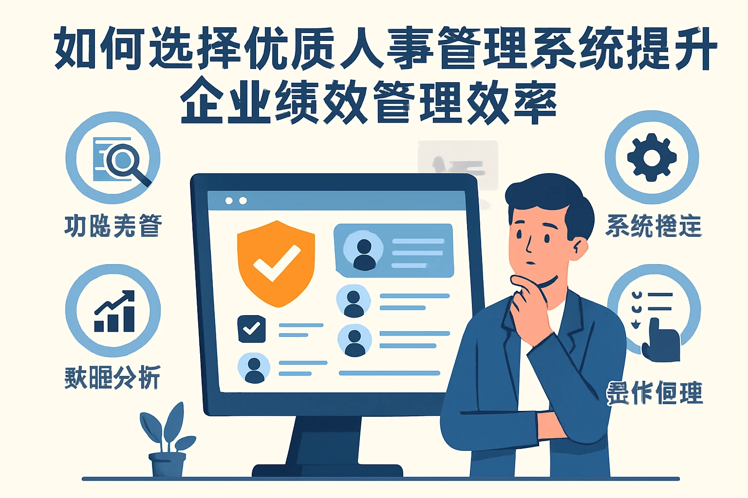 如何选择优质人事管理系统提升企业绩效管理效率