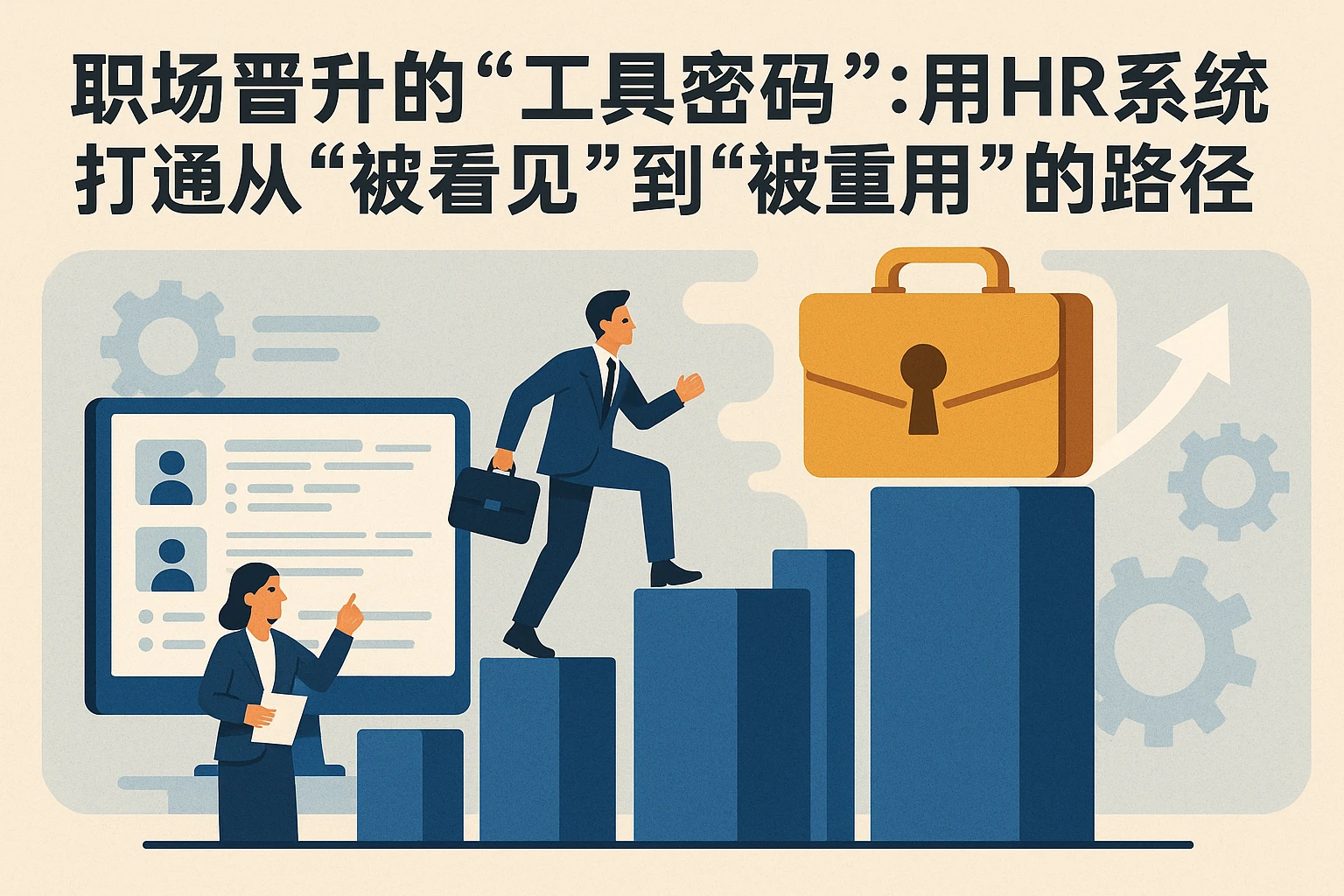 职场晋升的“工具密码”：用HR系统打通从“被看见”到“被重用”的路径