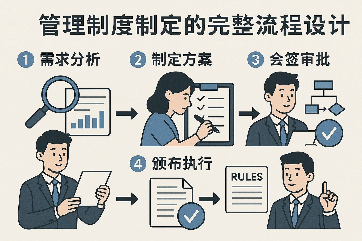 管理制度制定的完整流程设计
