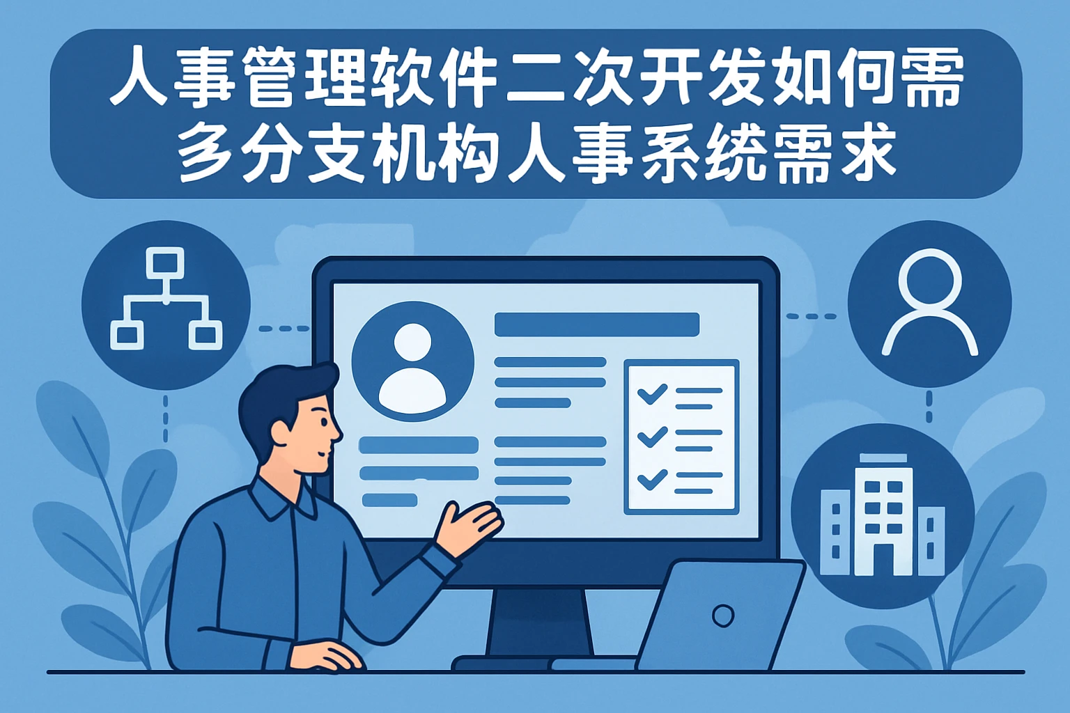 人事管理软件二次开发如何满足多分支机构人事系统需求