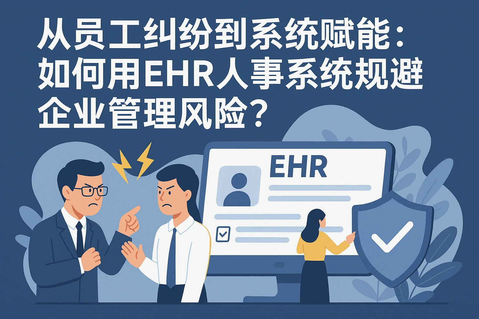 从员工纠纷到系统赋能：如何用EHR人事系统规避企业管理风险？