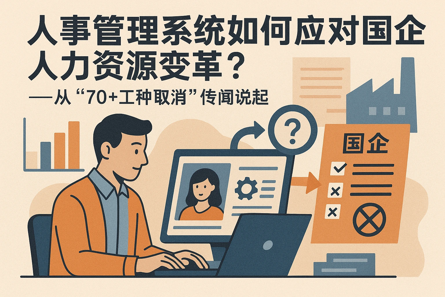 人事管理系统如何应对国企人力资源变革?——从“70+工种取消”传闻说起