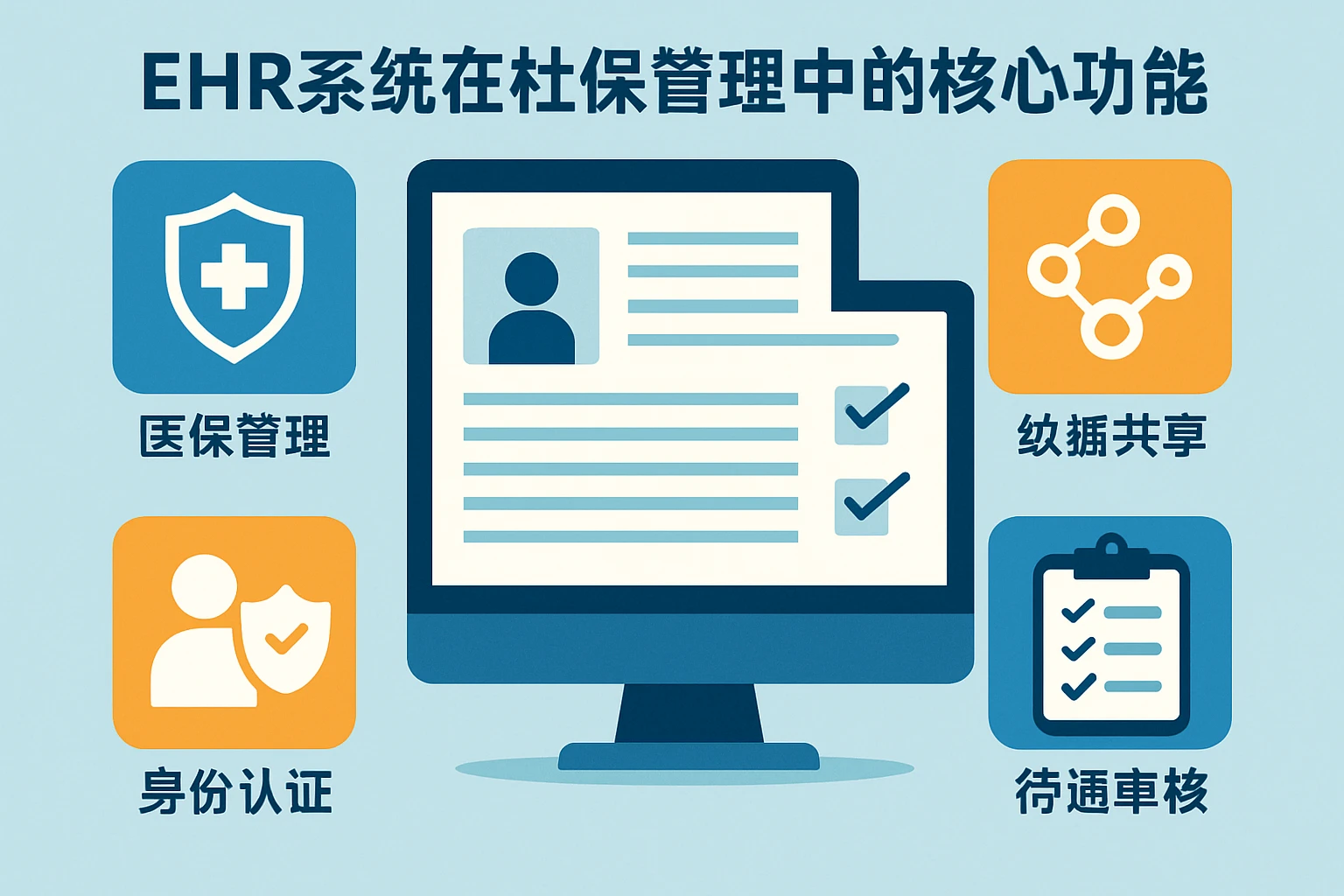 EHR系统在社保管理中的核心功能