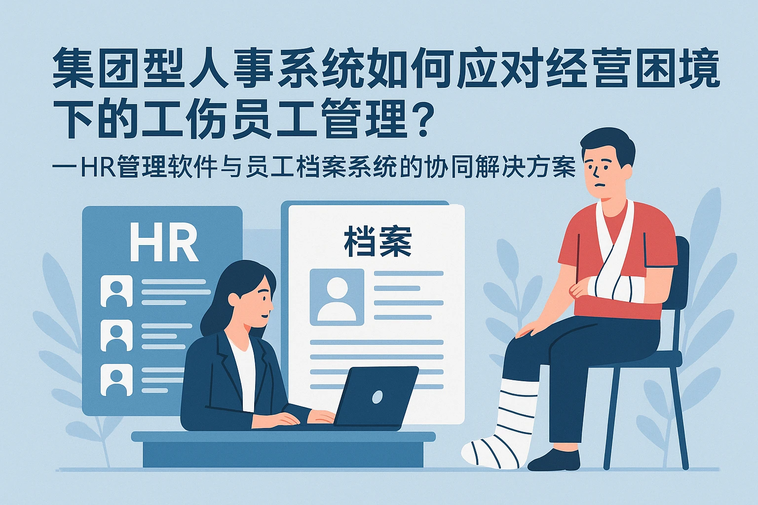 集团型人事系统如何应对经营困境下的工伤员工管理？——HR管理软件与员工档案系统的协同解决方案