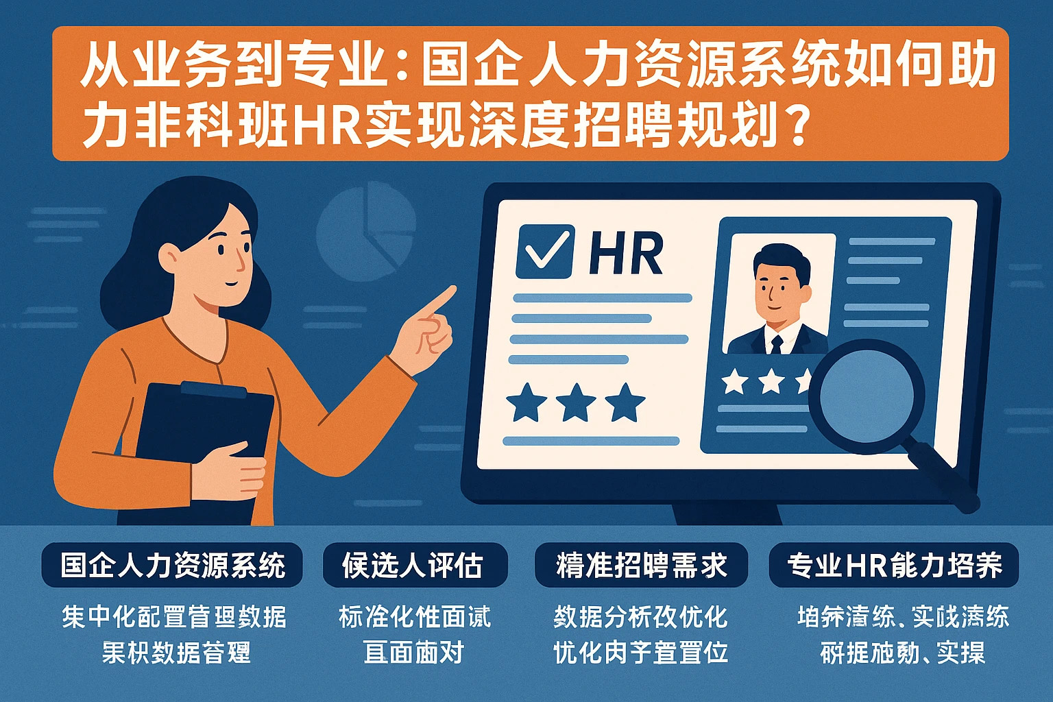 从业务到专业：国企人力资源系统如何助力非科班HR实现深度招聘规划？