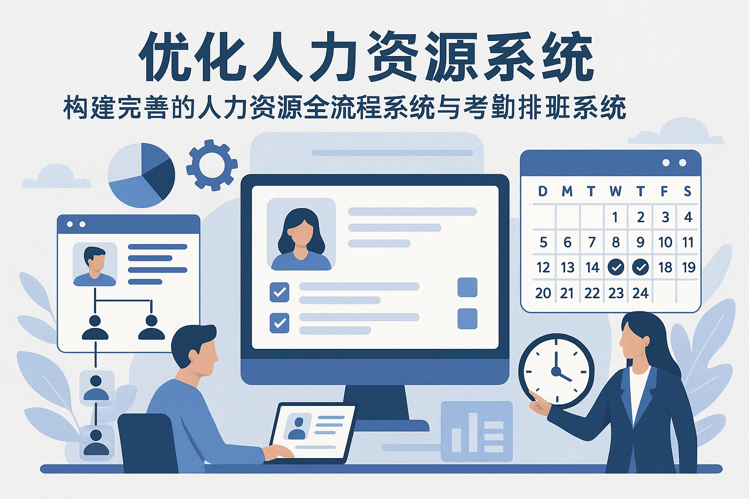优化人力资源系统：构建完善的人力资源全流程系统与考勤排班系统