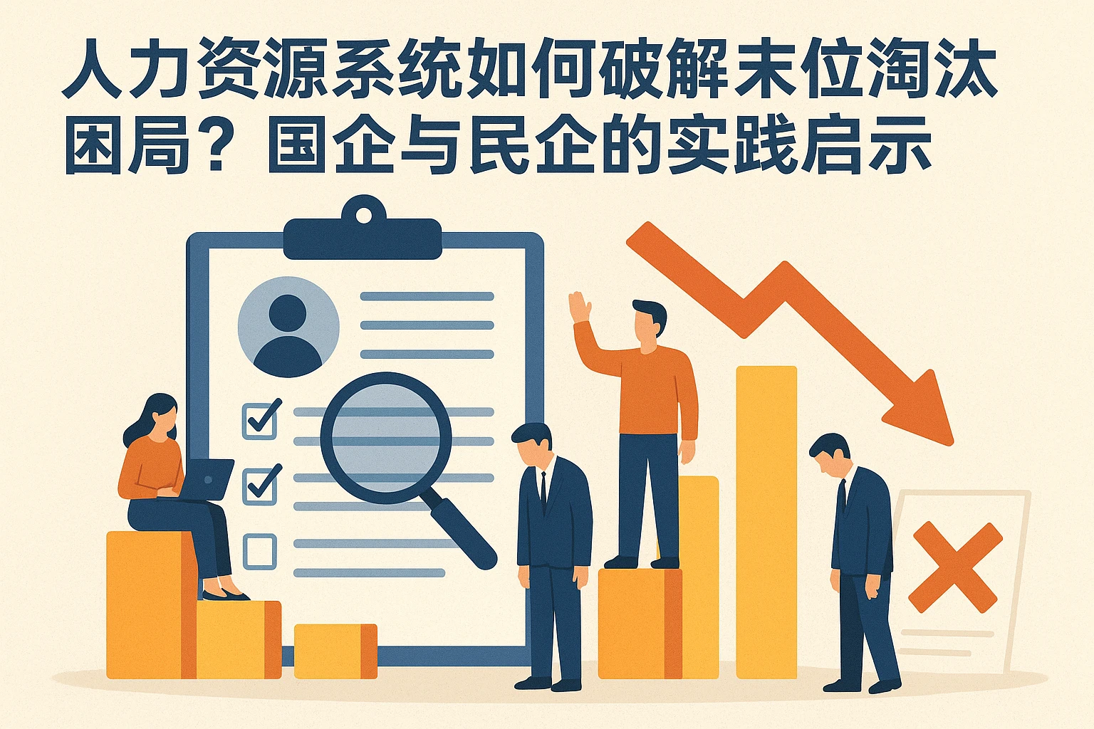 人力资源系统如何破解末位淘汰困局?国企与民企的实践启示
