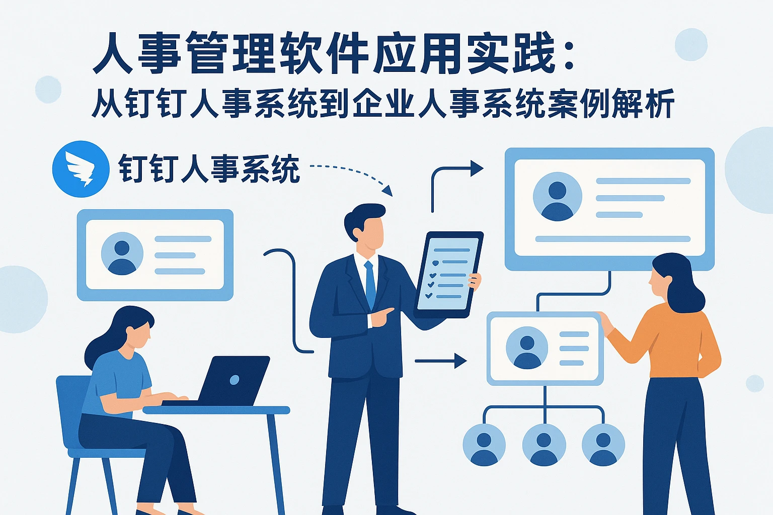 人事管理软件应用实践：从钉钉人事系统到企业人事系统案例解析