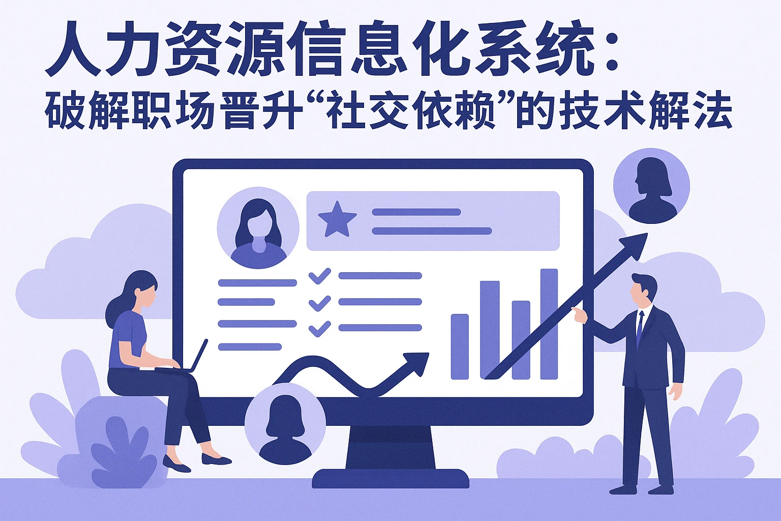 人力资源信息化系统：破解职场晋升“社交依赖”的技术解法