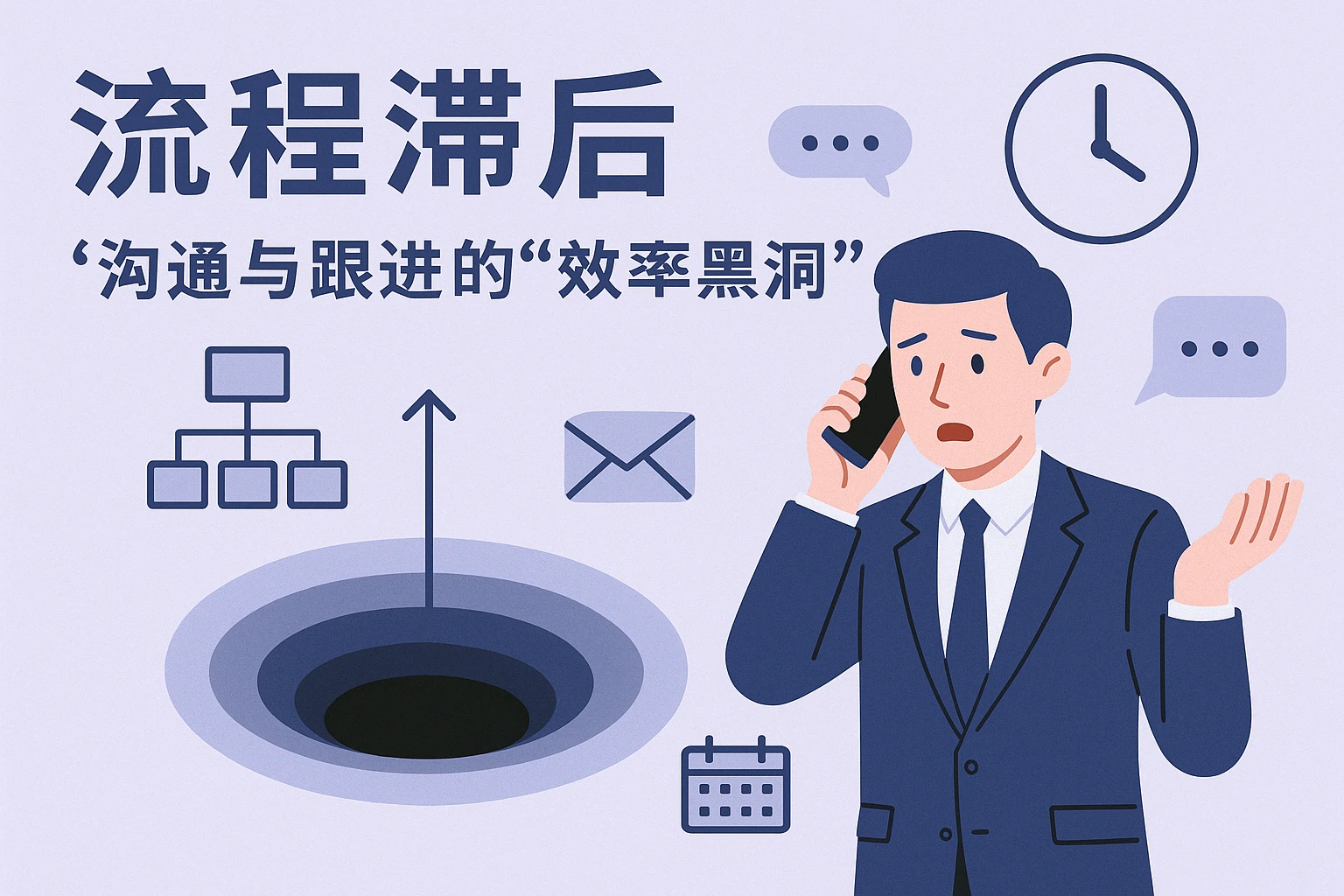 2. 流程滞后:沟通与跟进的“效率黑洞”