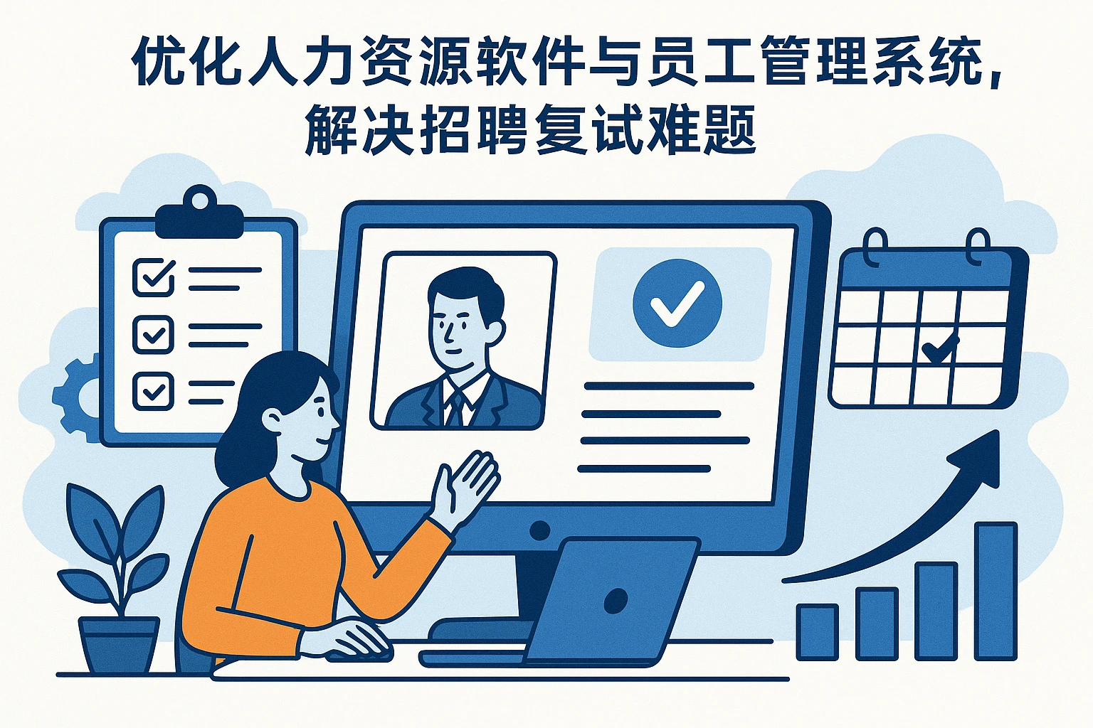 优化人力资源软件与员工管理系统,解决招聘复试难题