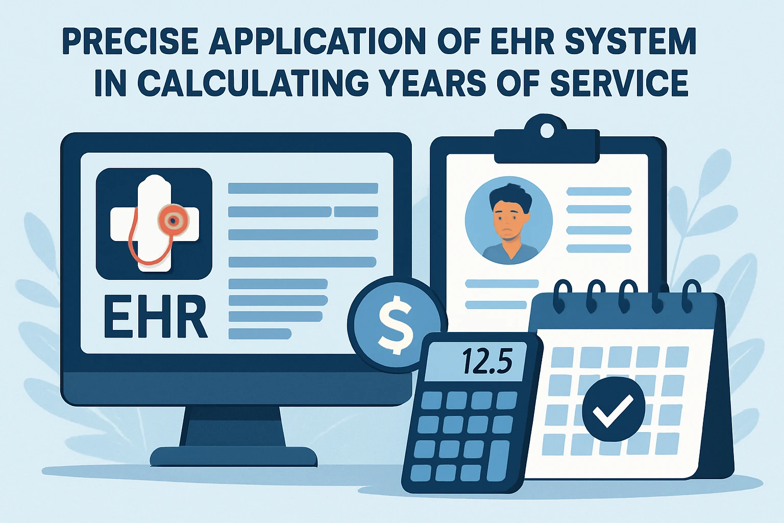 EHR系统在工作年限计算中的精准应用