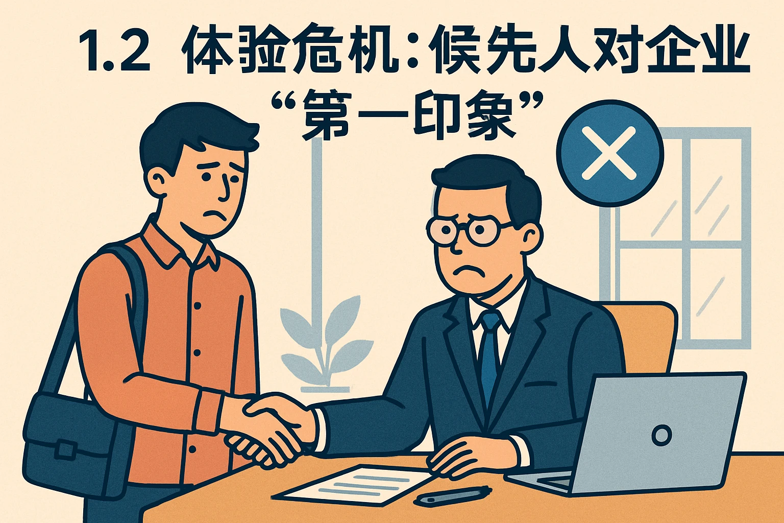 1.2 体验危机：候选人对企业的“第一印象”