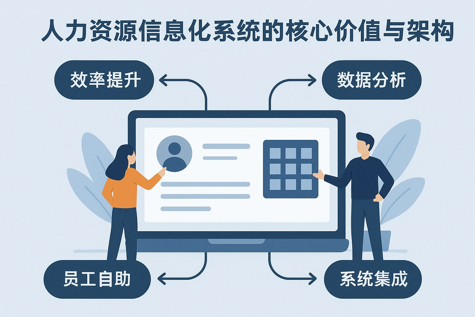 人力资源信息化系统的核心价值与架构