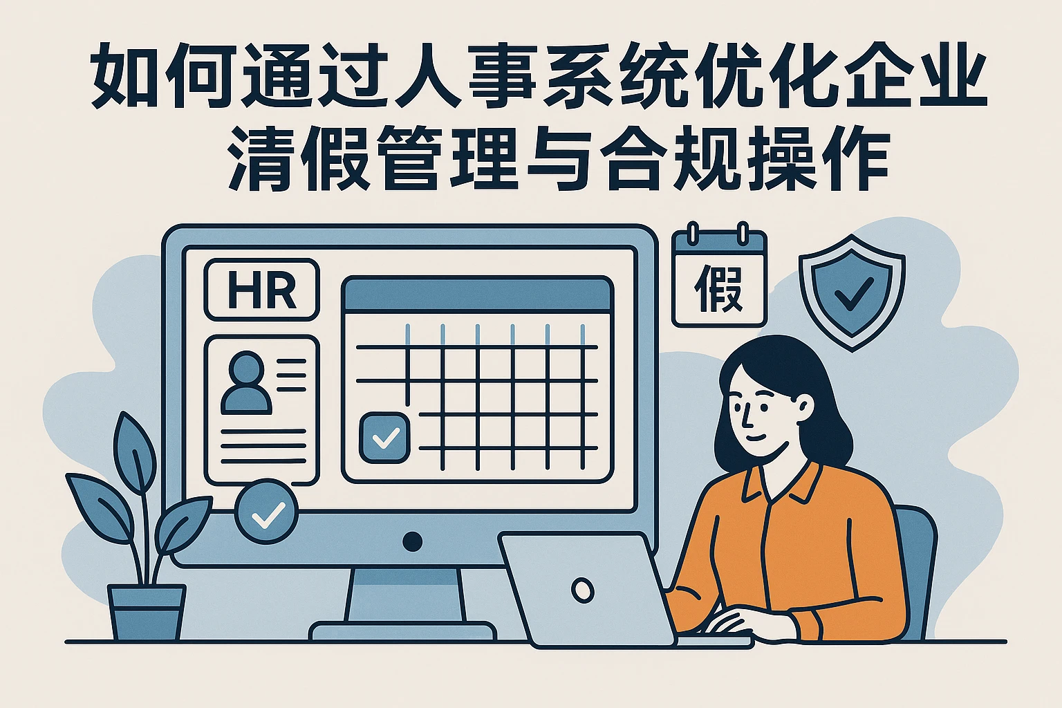 如何通过人事系统优化企业请假管理与合规操作
